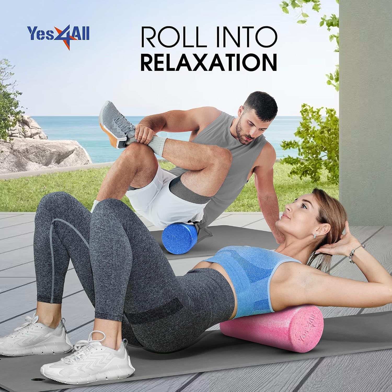 Thumbnail 6 de Yes4All EPP foam roller 90 cm