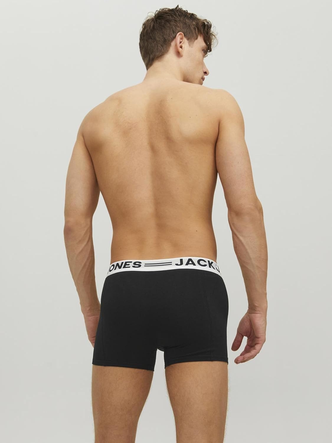 Thumbnail 2 de JACK & JONES Herren Trunks im 3er-Set aus Bio-Baumwolle (elastischer Bund)