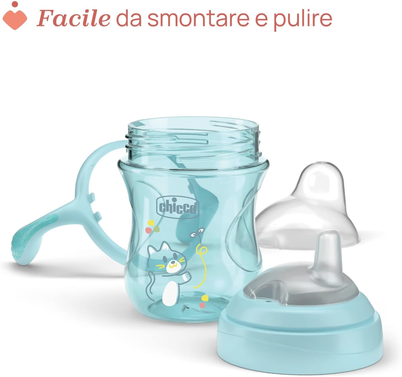 Thumbnail 5 de Chicco Transition Cup tazza antigoccia 200 ml