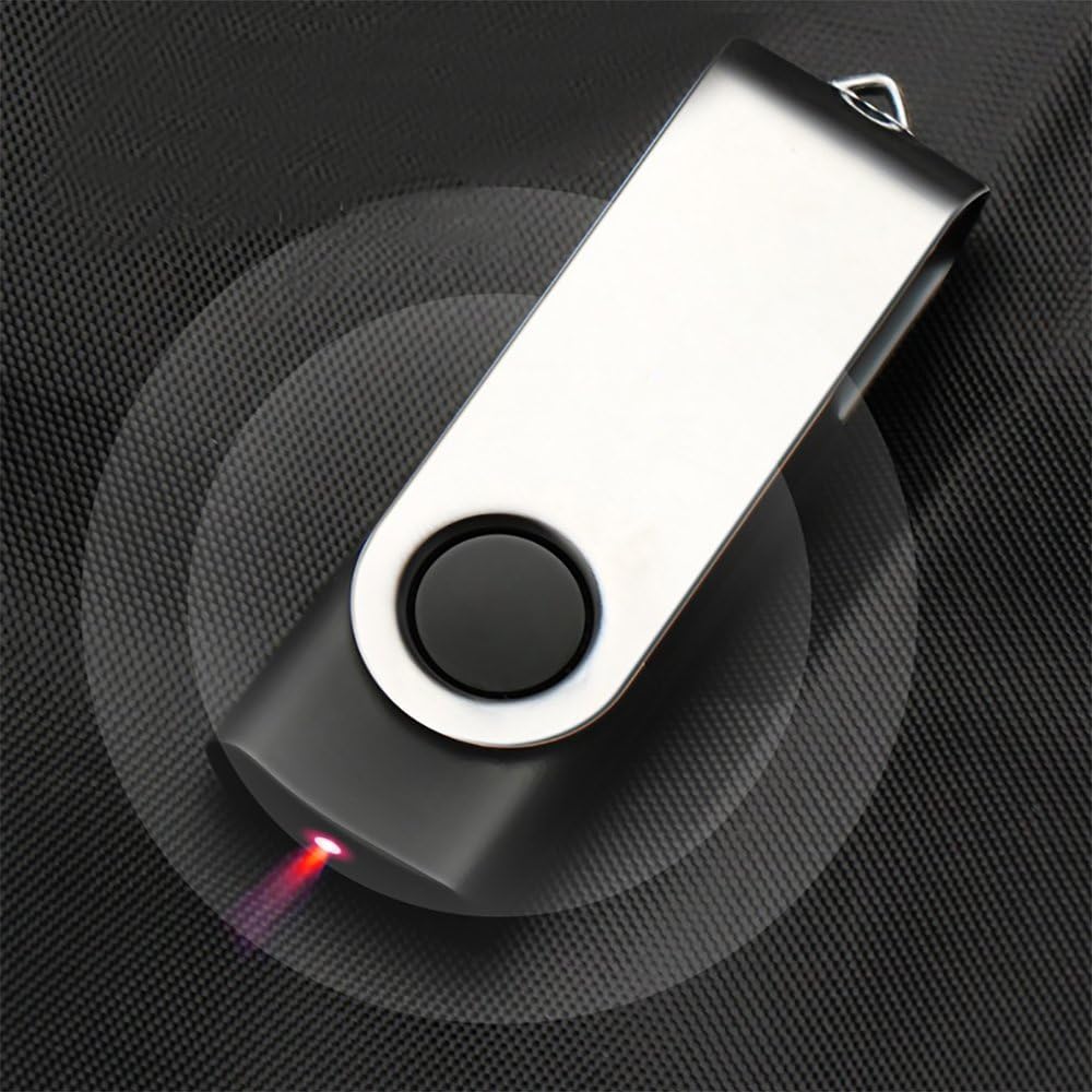 Thumbnail 5 de 2 Pack 8GB USB 2.0 Flash Drives with Swivel Design (Black)