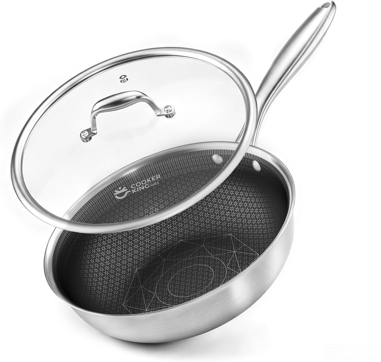 Detalle de COOKER KING 12-Inch Hybrid Wok Pan