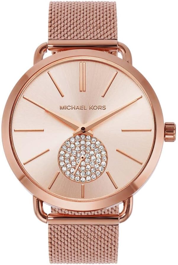 Detalle de Michael Kors Portia Orologio donna oro rosa
