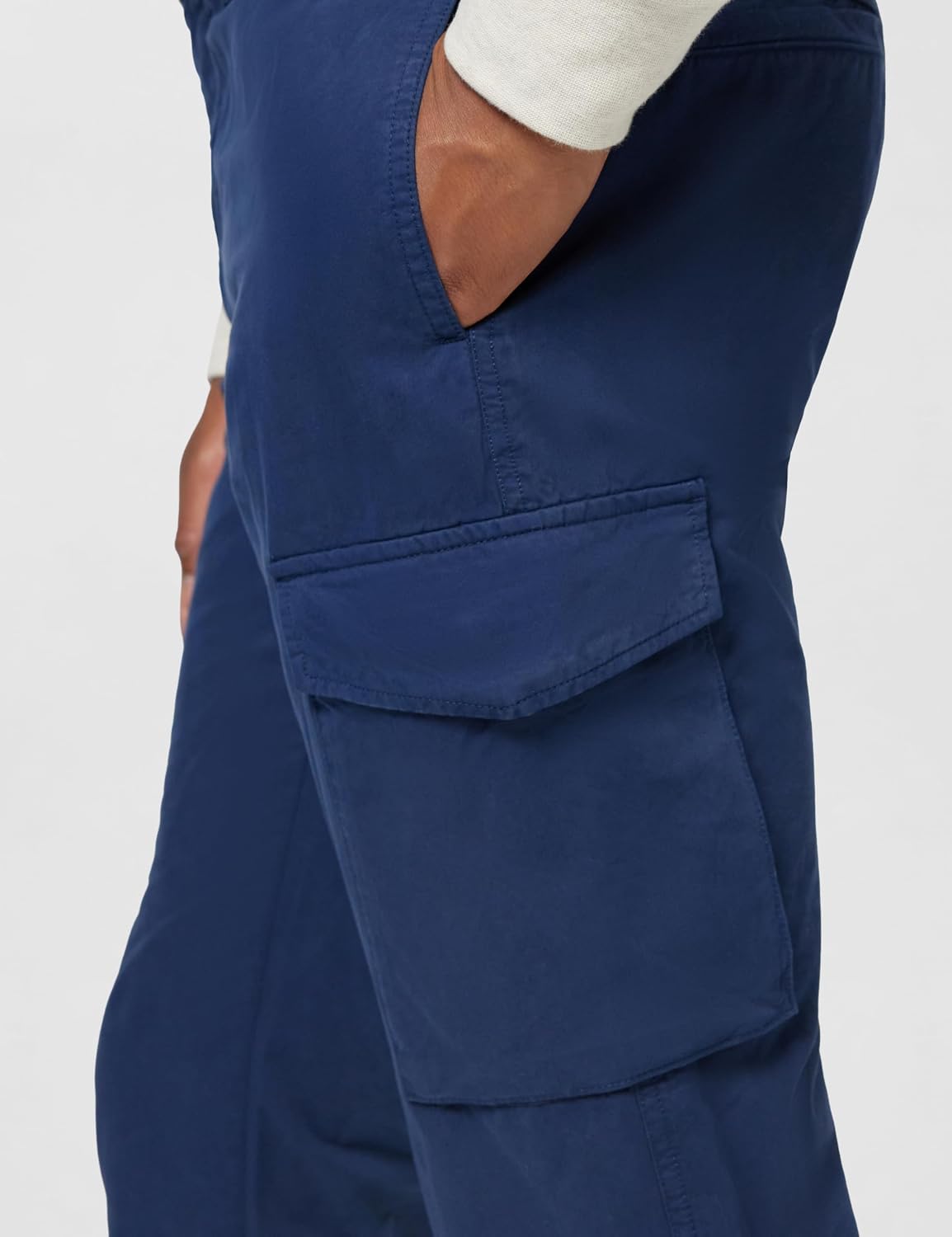 Detalle de Tommy Hilfiger Herren-Hose Stretch Straight Fit – zeitlos, bequem und vielseitig