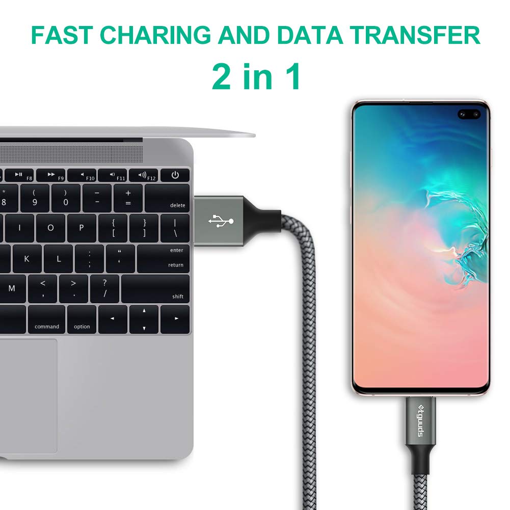 Detalle 2 de etguuds USB to USB C Cable 3ft 🔌