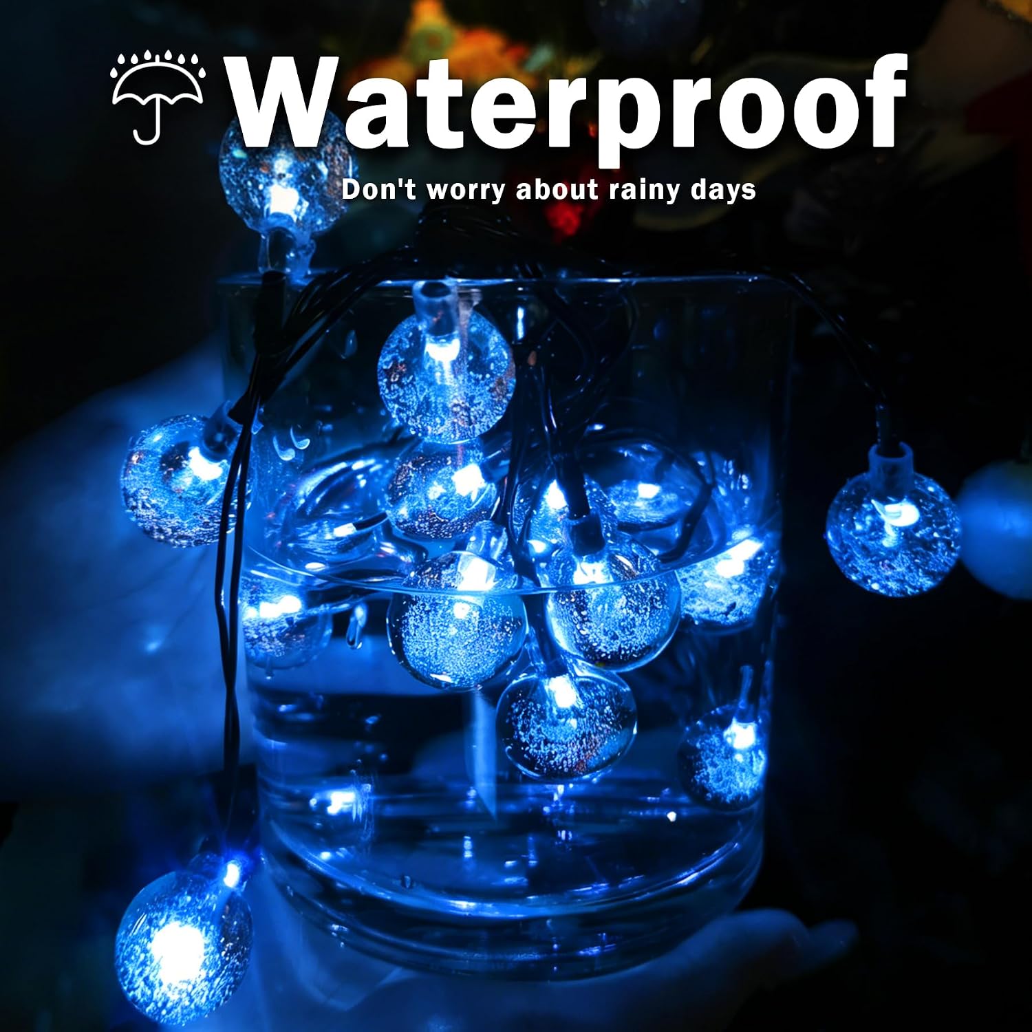 Thumbnail 6 de Knayis 50LED Solar Lights Outdoor Garden