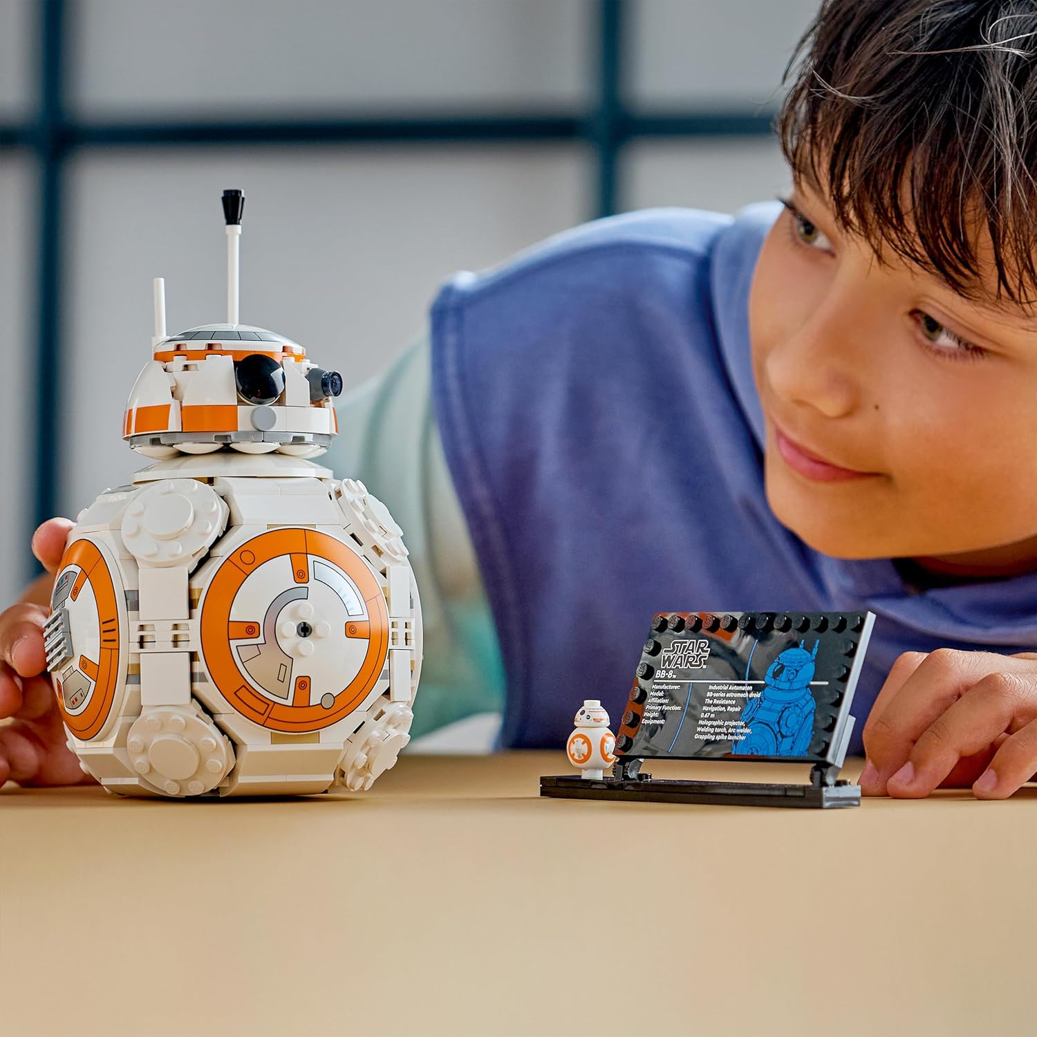 Detalle 2 de LEGO Star Wars 75452 BB-8 Astromech Droid Figure model kit