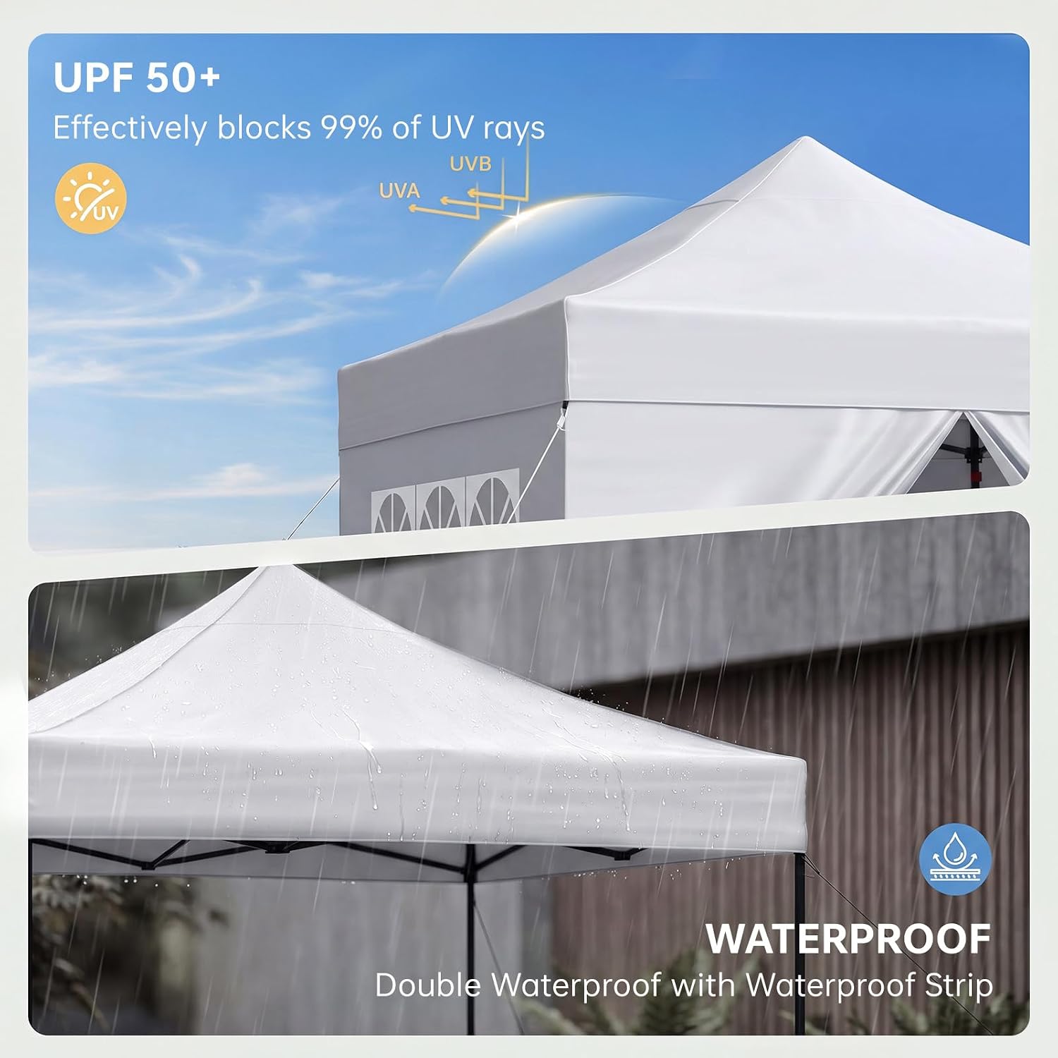 Detalle de Aoxun Pop-Up Canopy 10x10