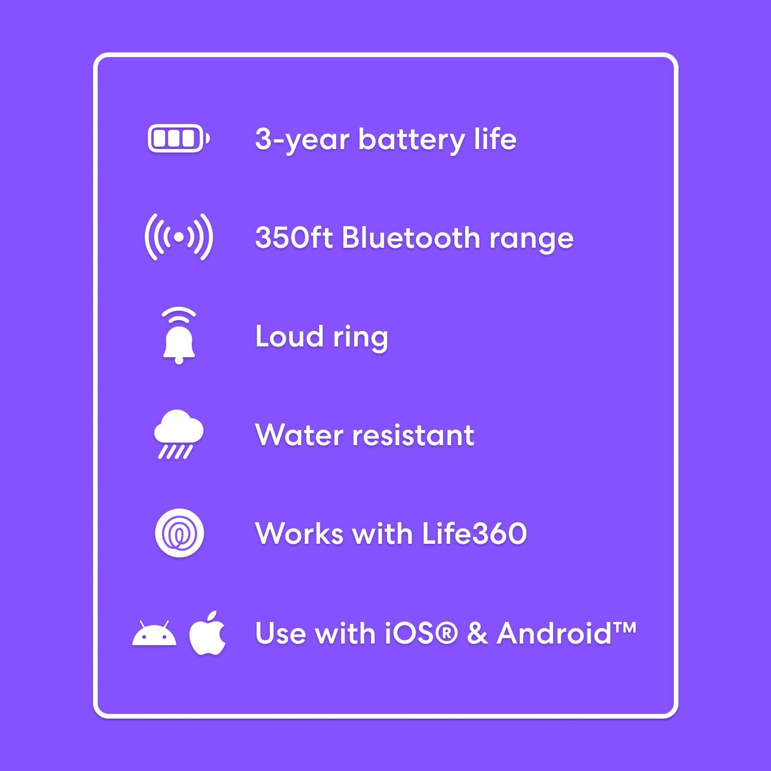 Thumbnail 6 de Tile by Life360 Starter Pack 2 Bluetooth trackers