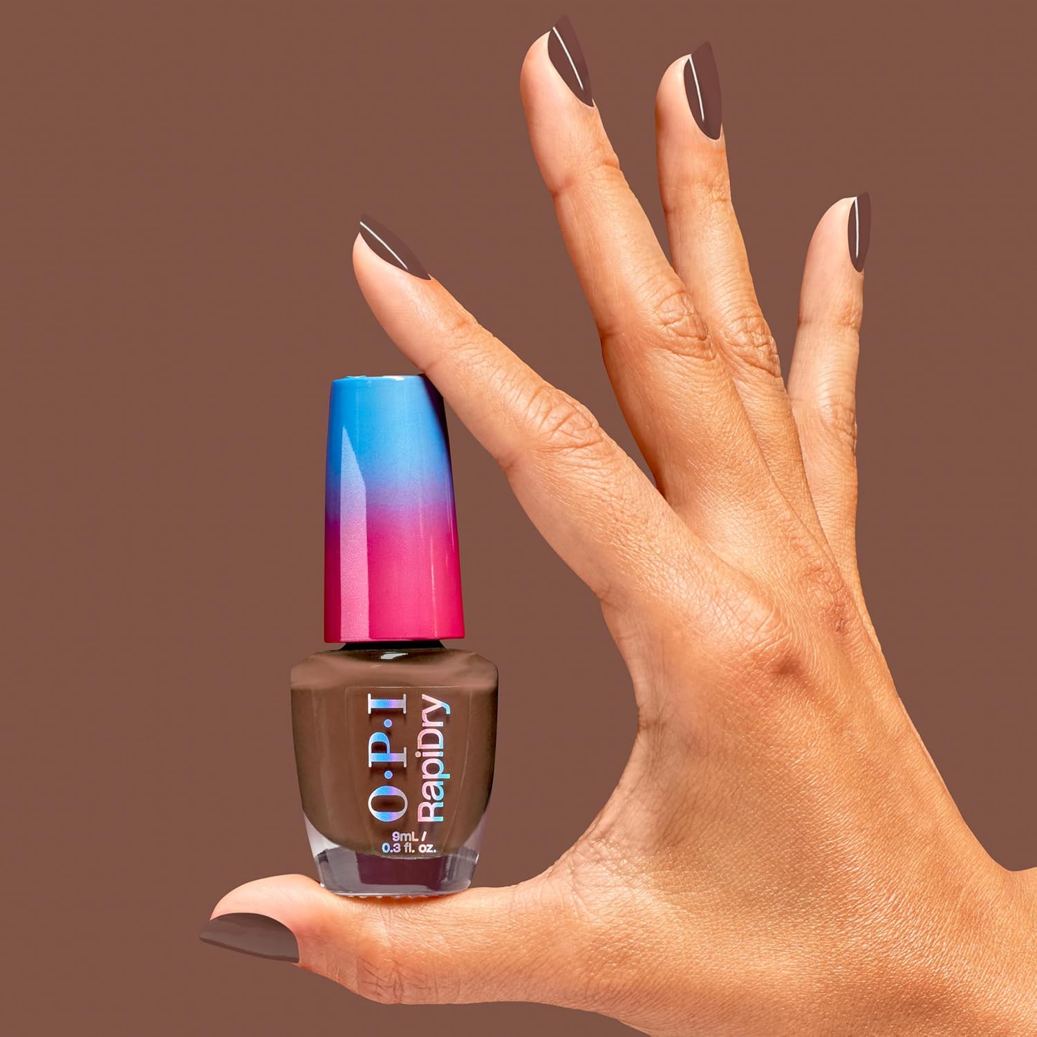 Thumbnail 1 de OPI RapiDry Vernis à ongles – Nuances nude et rose, séchage rapide, 9 ml, vegan