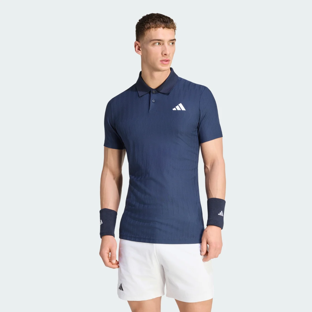 Detalle de POLO de Tenis Climacool+ AirChill Freelift de Adidas