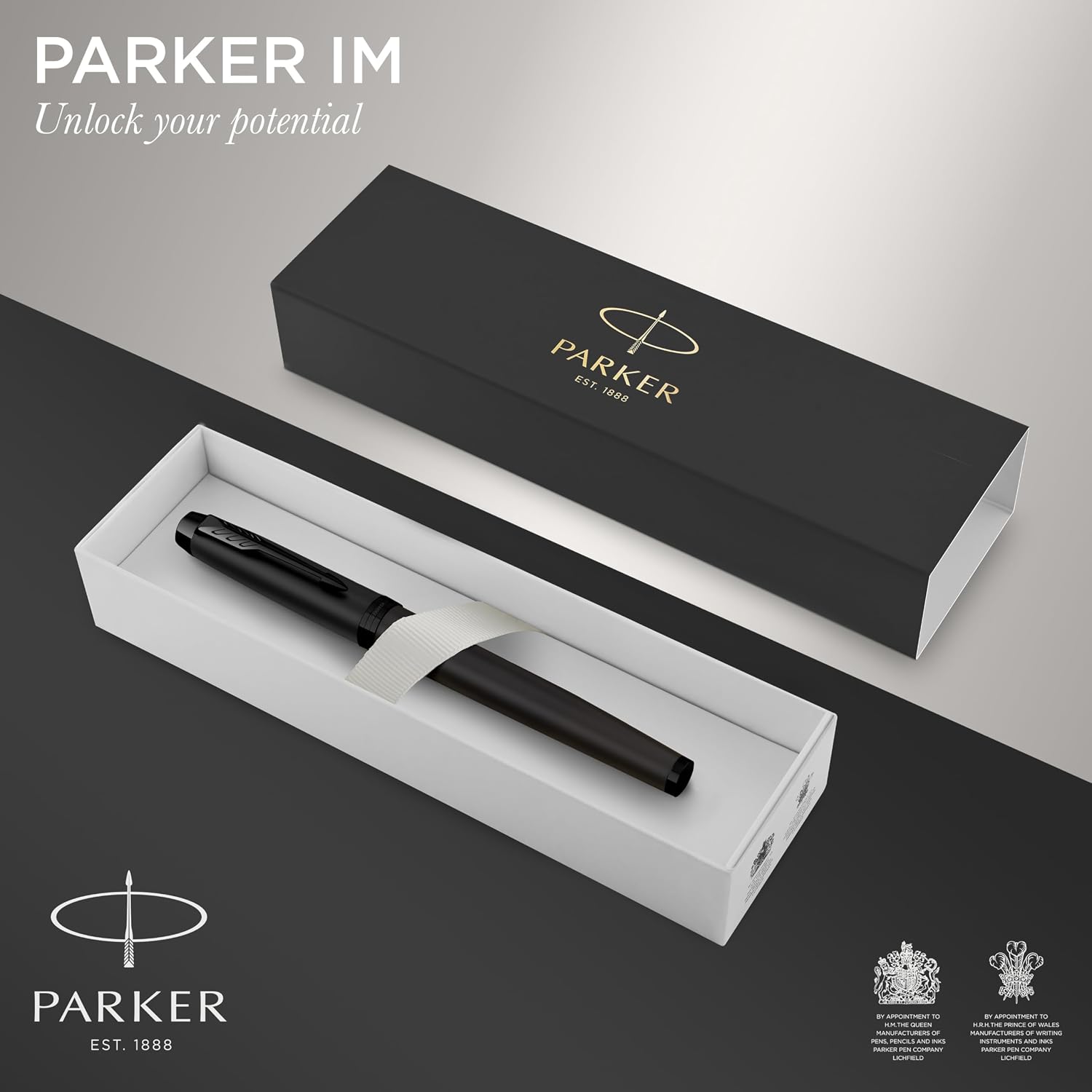 Detalle 2 de Parker IM penna stilografica Nero opaco