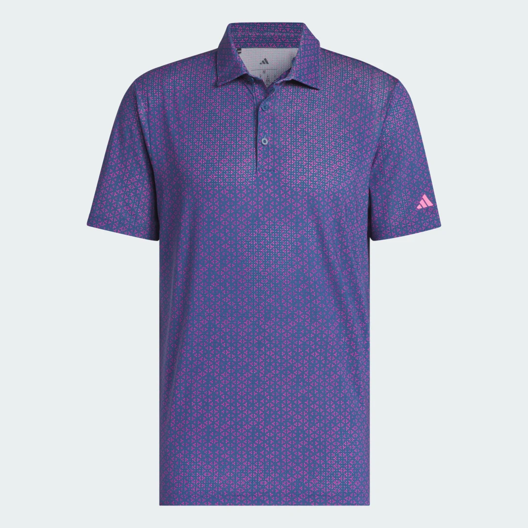 Detalle 2 de Adidas ULTIMATE365 MESH TANGO PRINT CLIMACOOL POLO SHIRT – Azul