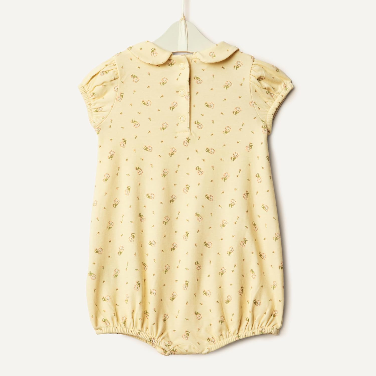 Thumbnail 4 de Amazon Essentials Baby Girls’ Cotton Short-Sleeve Romper Suit with Peter Pan Collar (Pack of 2)