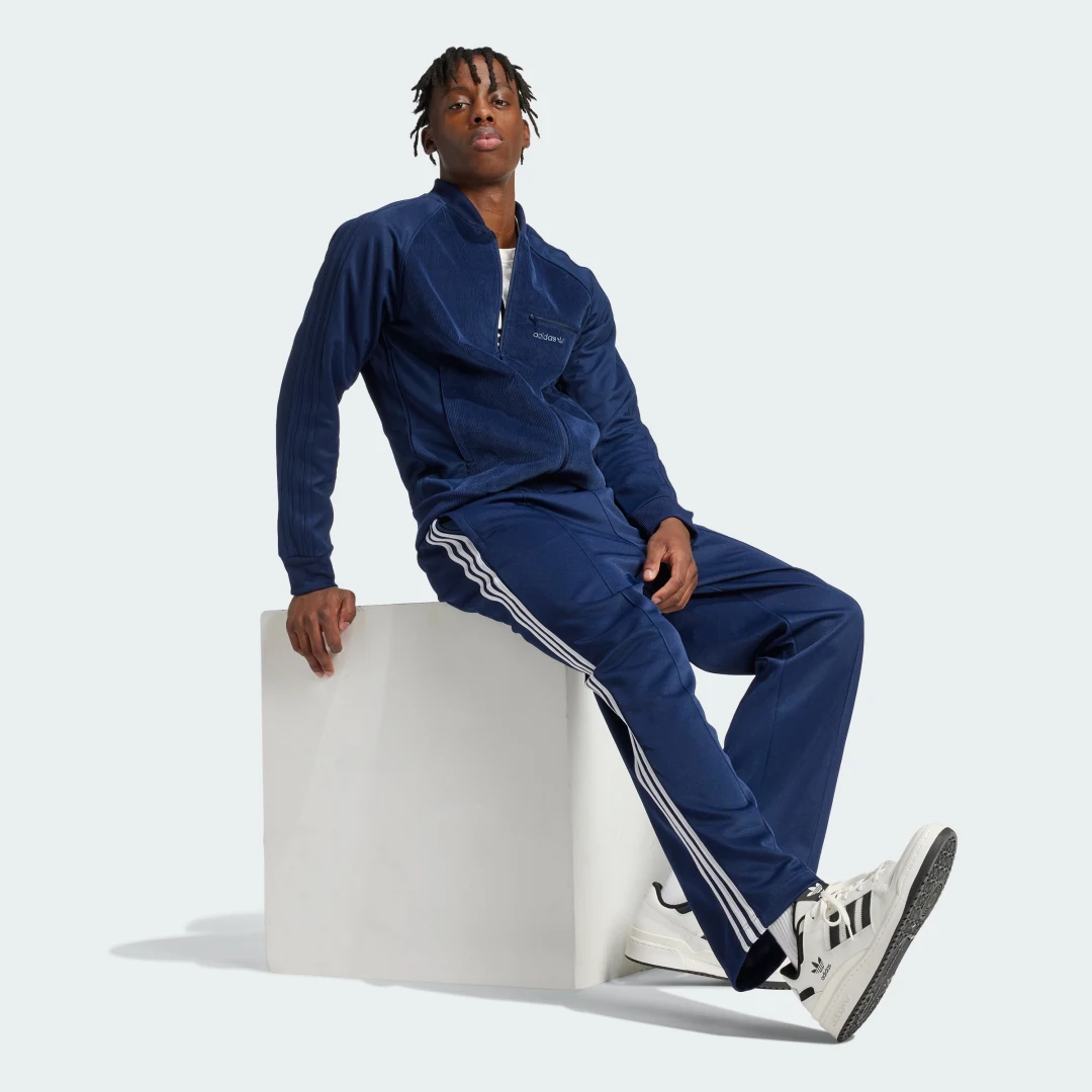 Thumbnail 2 de Adidas Firebird Baggy Fit pantalón azul