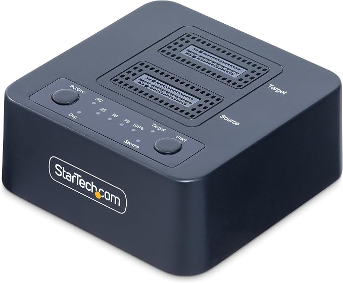 Detalle de StarTech.com Dock Clonador NVMe M.2 USB-C 🚀