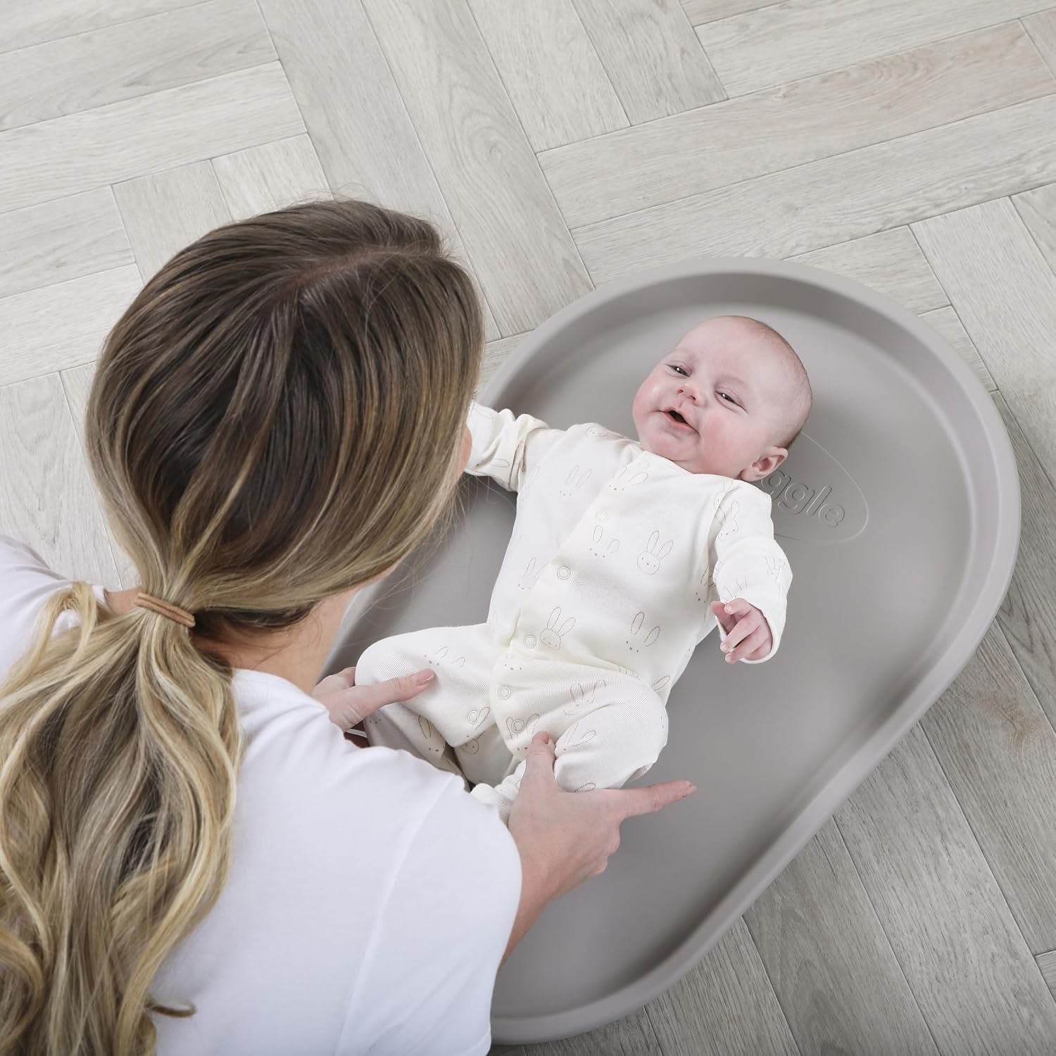 Thumbnail 3 de Shnuggle Squishy Baby Changing Mat in Taupe