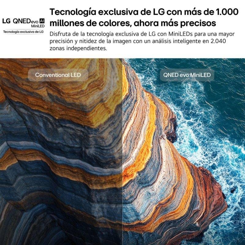 Thumbnail 2 de LG 85QNED81B6A: TV QNED MiniLED de 85 pulgadas, 4K con WebOS, HDR10 Pro y antirreflejos