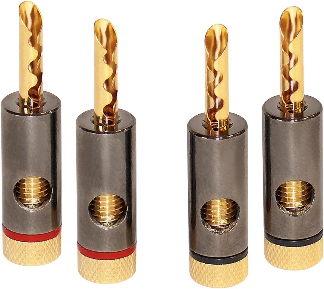 Detalle 2 de Dynavox Bananenhohlstecker Gold 6 mm²