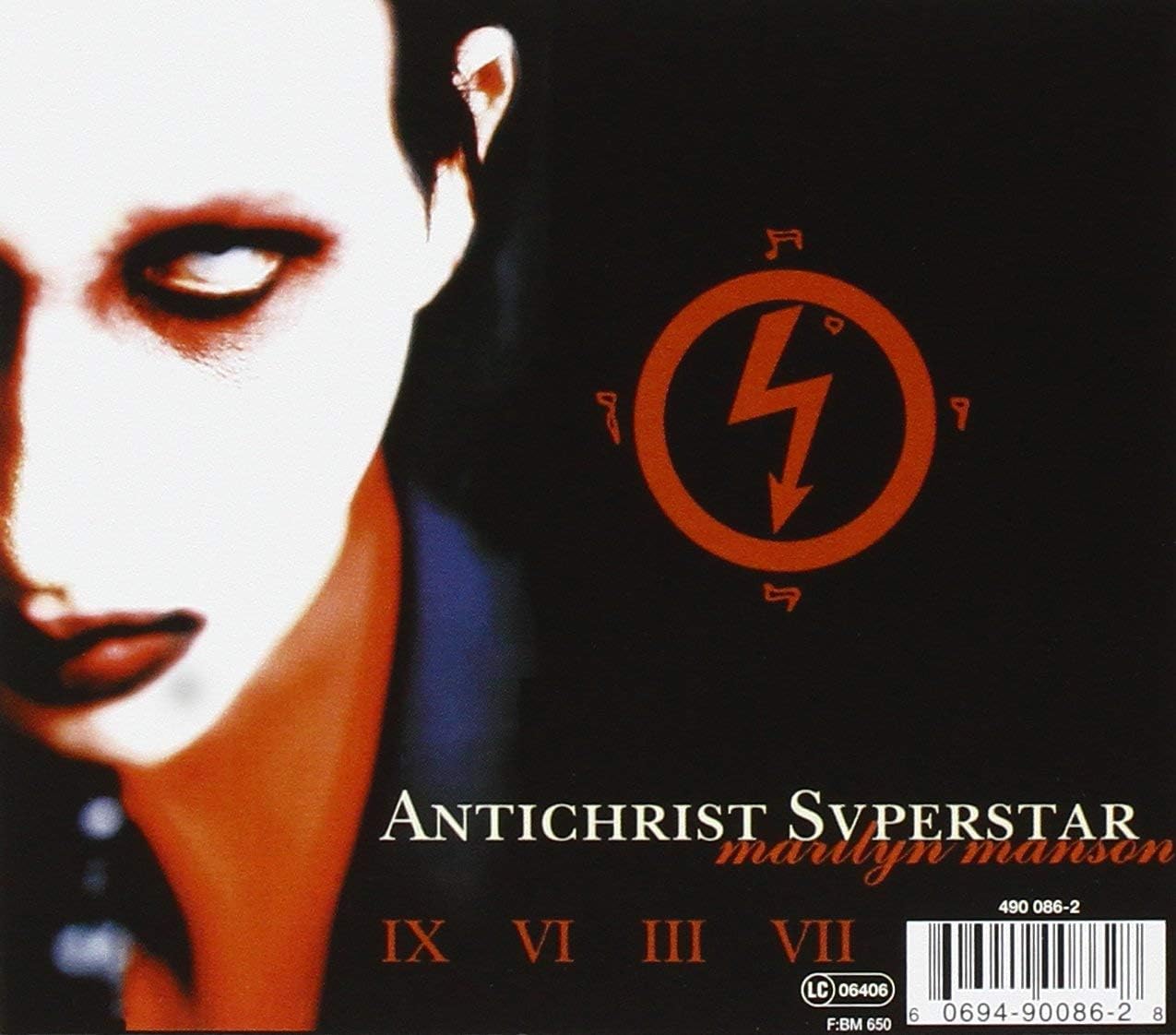 Detalle 2 de Antichrist Superstar by Marilyn Manson (UNIVERSAL MUSIC GROUP)
