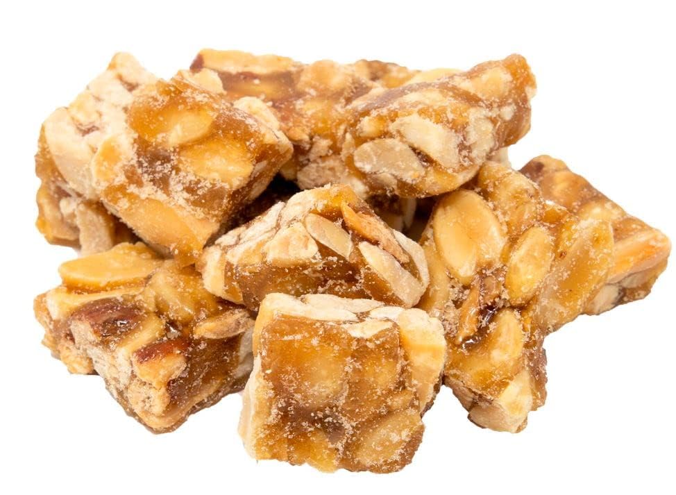 Detalle de Nuts to You 2LB Peanut Squares, Old-Fashioned Crunchy Candy