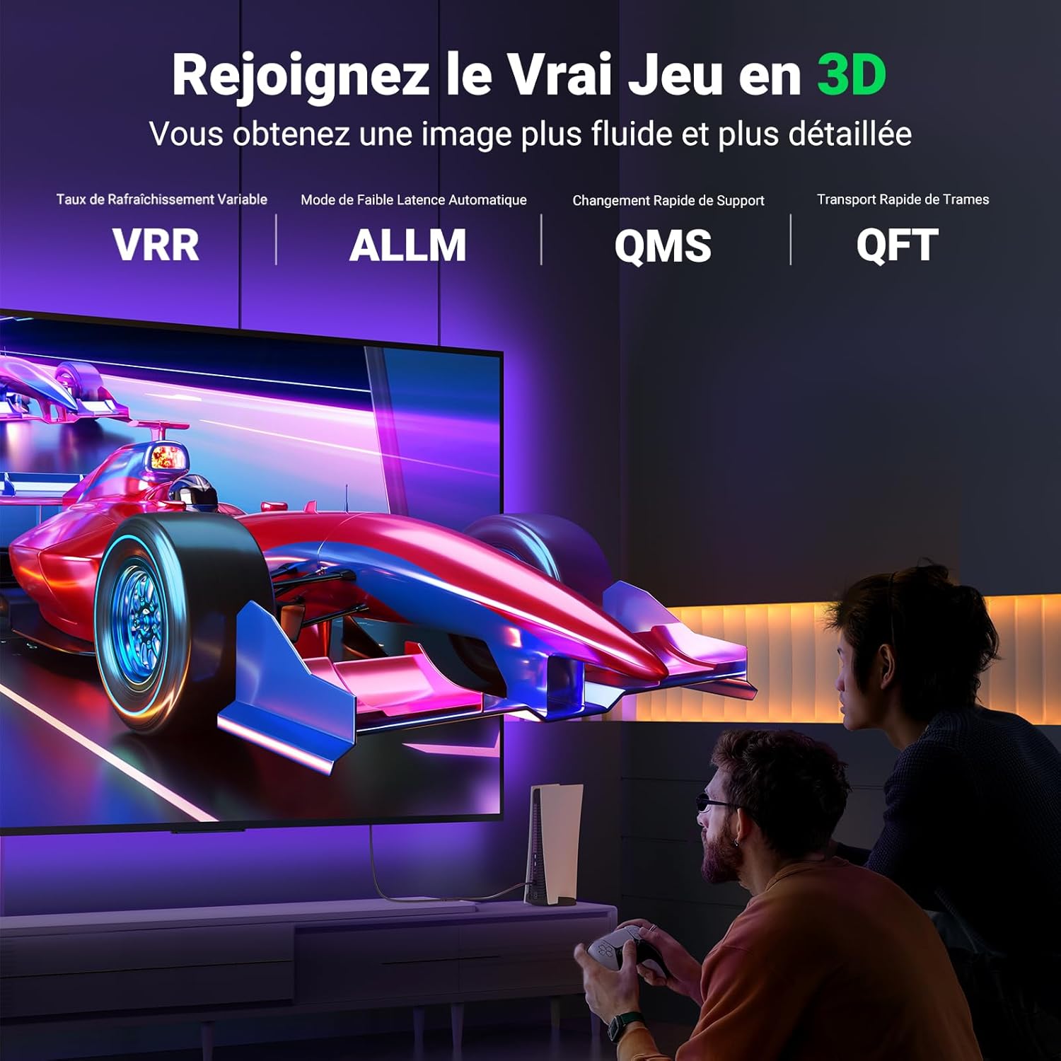 Thumbnail 1 de UGREEN Rallonge HDMI 2.1 8K ⚙