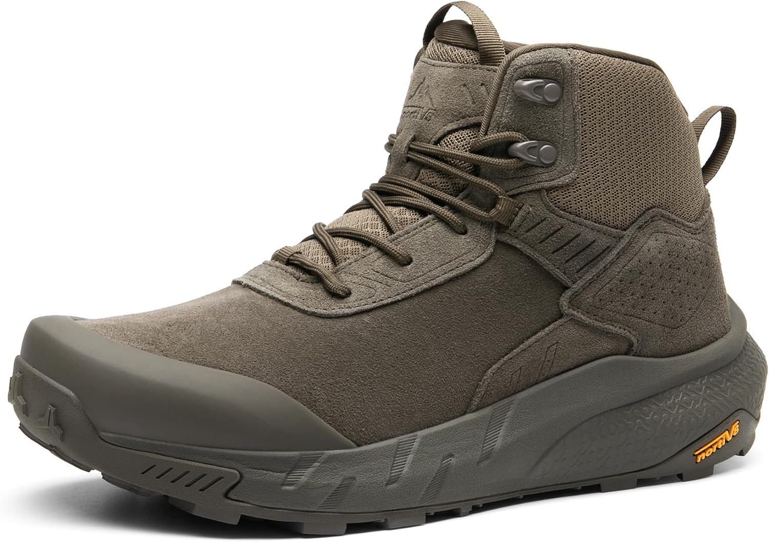 Imagen de NORTIV 8 Men's Waterproof Military Tactical Work Boots — Leather, Non-Slip & Lightweight en OfertitasTOP