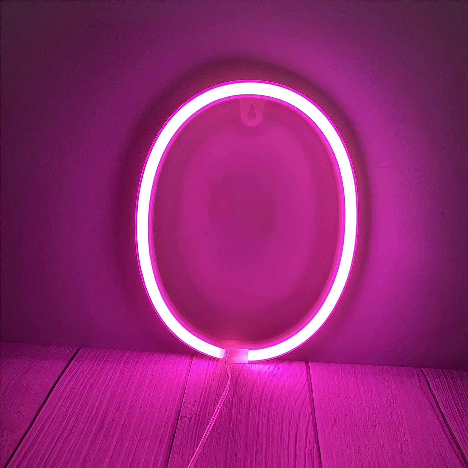 Thumbnail 1 de DWOOKE LED Lights - Pink Neon Letters (USB or Battery Operated)