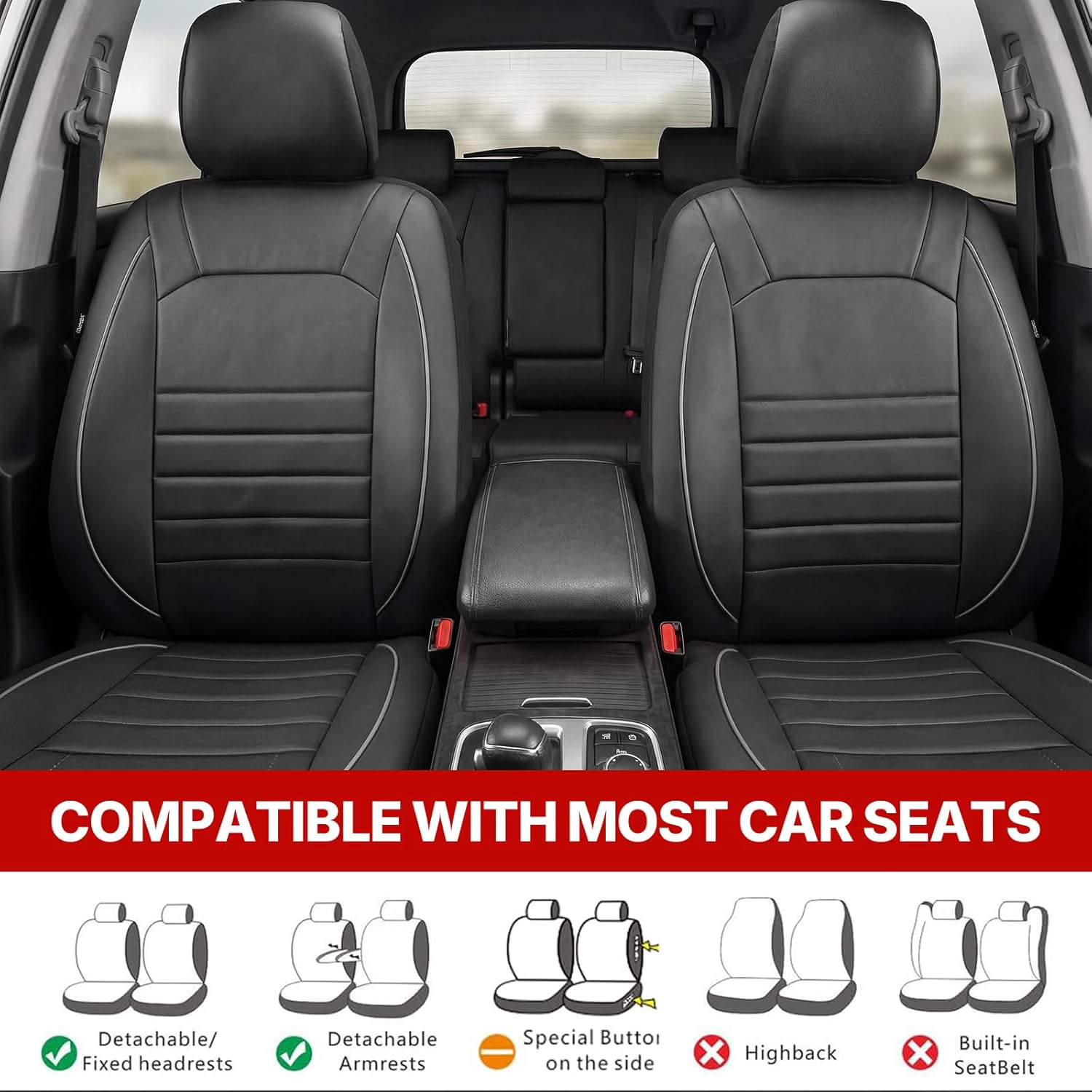 Thumbnail 5 de Universal front car seat covers 1 pair