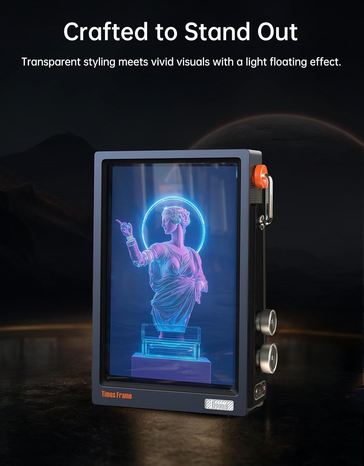 Detalle 2 de Divoom Times Frame 10.1" WiFi digital frame