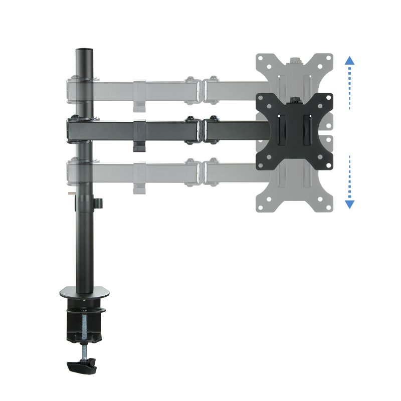 Thumbnail 1 de Tooq DB1032TN-B: Soporte de Mesa Giratorio e Inclinable para 13"–32" (Negro)