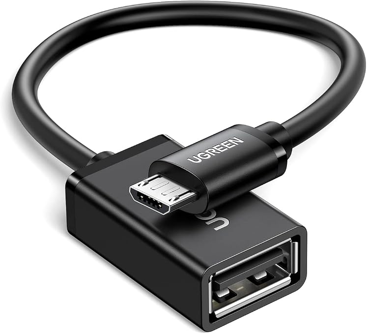 Detalle de UGREEN Cable OTG Micro USB 2.0 Macho a Hembra