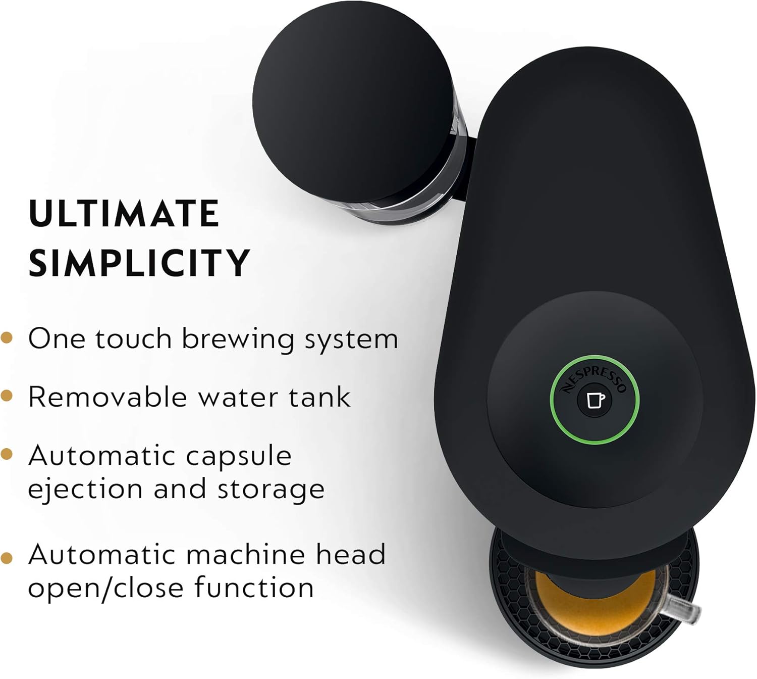 Thumbnail 3 de Nespresso Vertuo Plus Deluxe Coffee & Espresso Maker (with Aeroccino Milk Frother) by De’Longhi, Matte Black