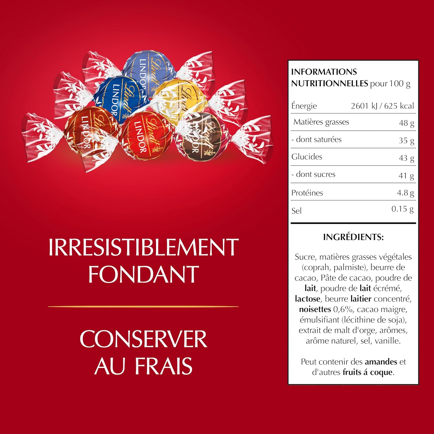 Thumbnail 1 de Lindor Boîte Gifting 930g Je t’aime 🍫