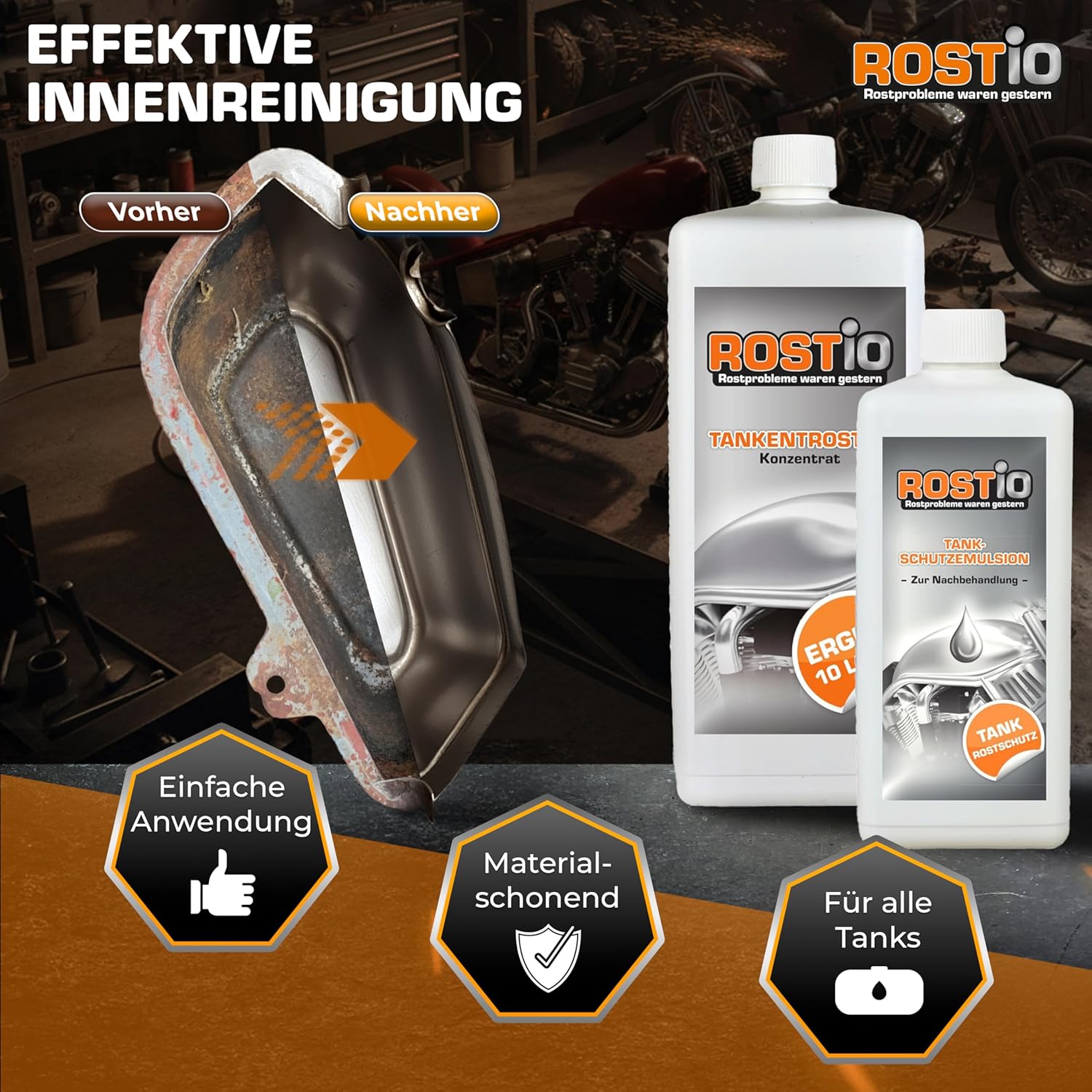 Thumbnail 3 de Rostio Tankentroster Set 1L