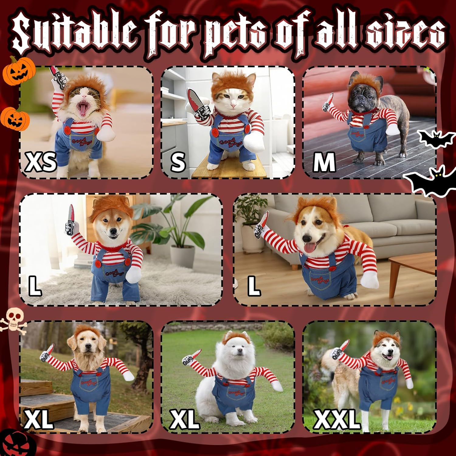 Detalle 2 de T2Y Dog Costume, Denim