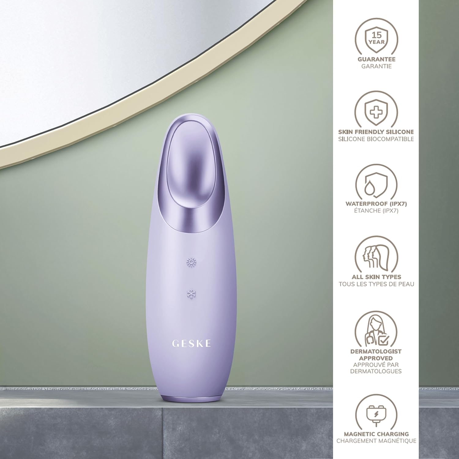 Detalle de GESKE SmartAppGuided Warm & Cool Eye Energizer 6-en-1