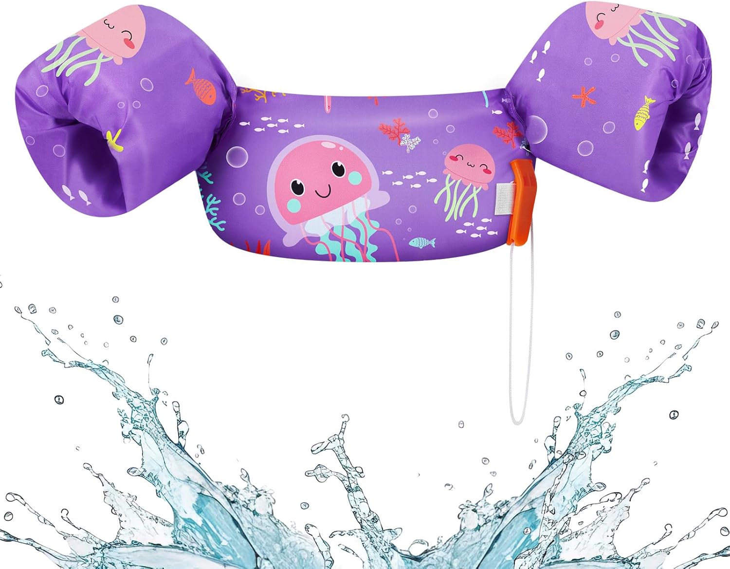 Thumbnail 5 de HeySplash Kids Swim Vest with Secure Buckle & Harness – Toddler Float Jacket for 20–50/33–66 Lbs
