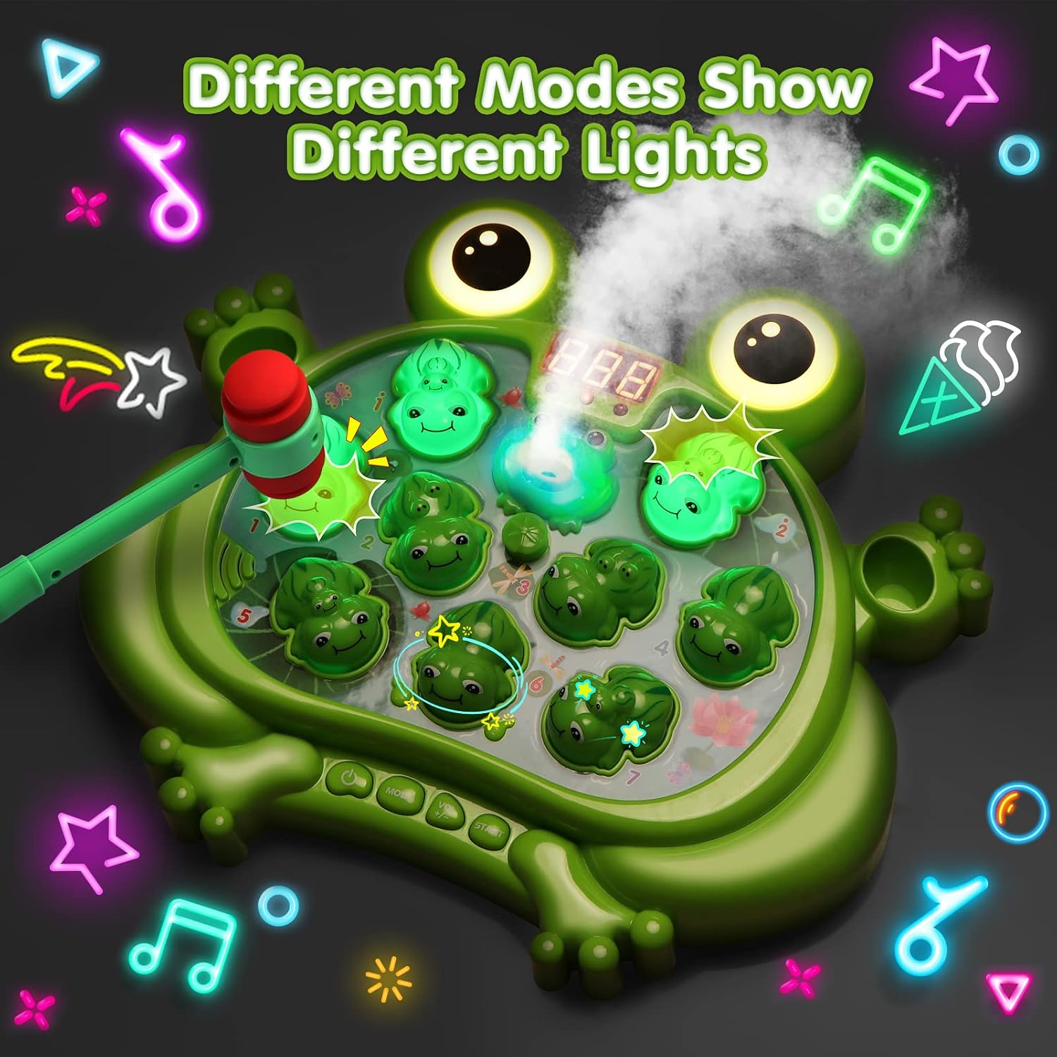 Detalle de HopeRock Whack A Frog Game, 45 Levels