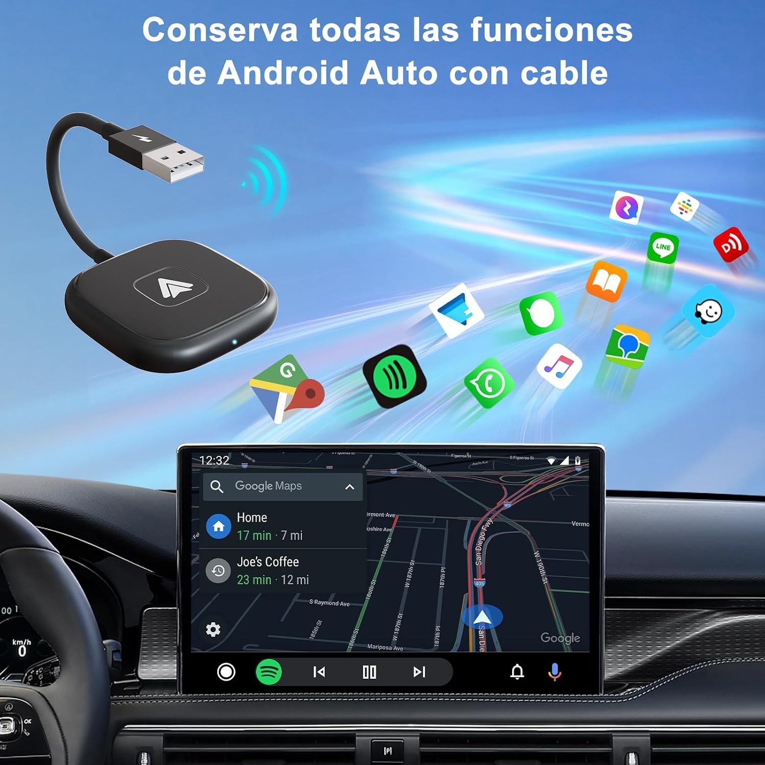 Thumbnail 6 de Adaptador Android Auto Inalámbrico 5,8GHz