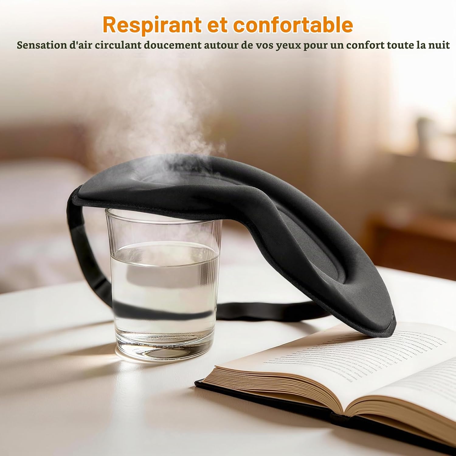 Detalle 2 de Gritin 2026 Gen2 slaapmasker, 3D-oogcontour en verstelbare hoofdband