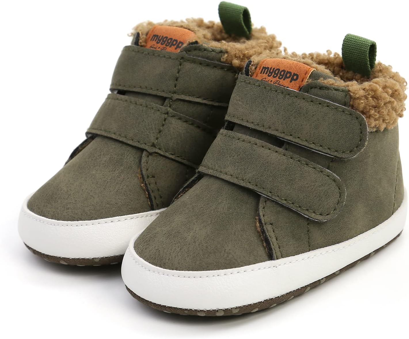 Detalle de RVROVIC Baby Anti-Slip Sneakers: Soft Ankle Boots for First Walkers