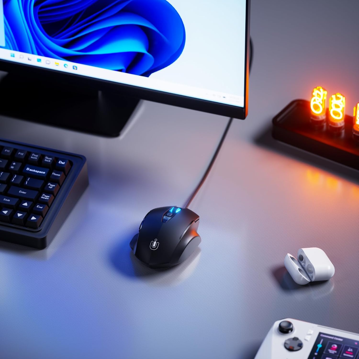 Detalle de Uineer Maus mit Kabel 7200 DPI 6 Tasten