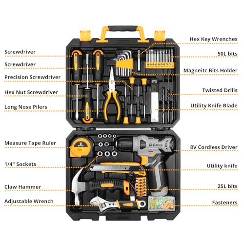 Thumbnail 1 de DEKO Taladro 8V con LED 📌