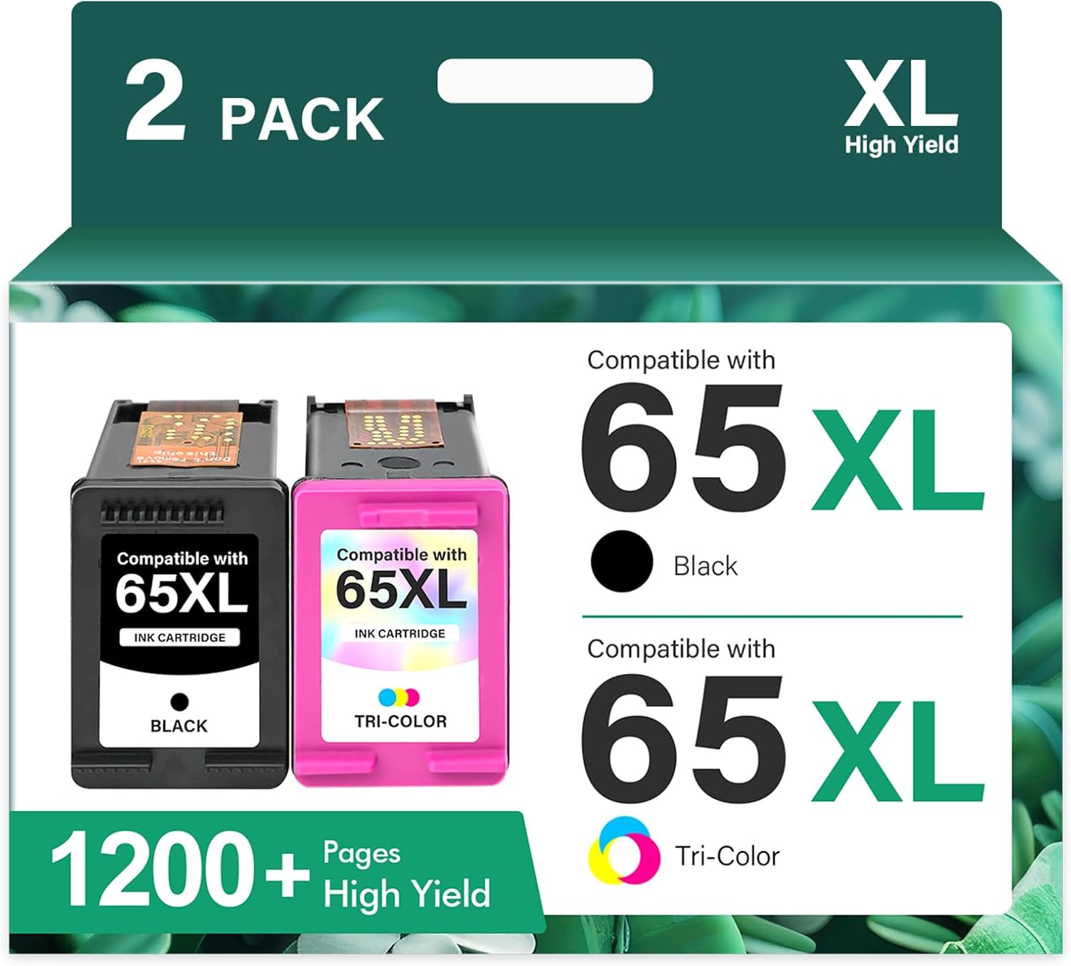 Detalle de Cool Toner ink 65 65XL black and color combo pack Remanufactured Ink Cartridges