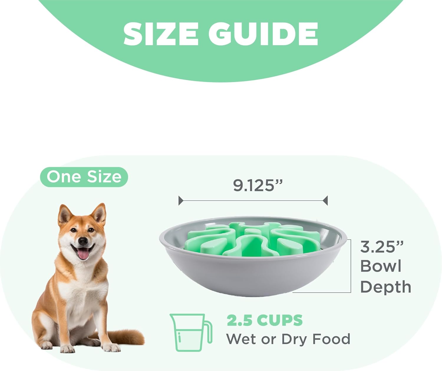 Detalle de Outward Hound Fun Feeder Wobble Slo Bowl – Bol Slo pour Chien (Multicolore)
