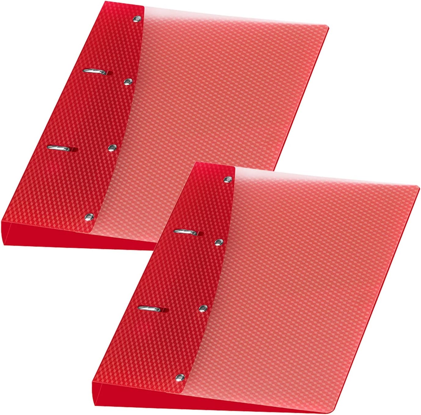 Detalle 1 de VELOFLEX A115148 Diamond ringpärm A5, 2-pack i svart PP, 20 mm