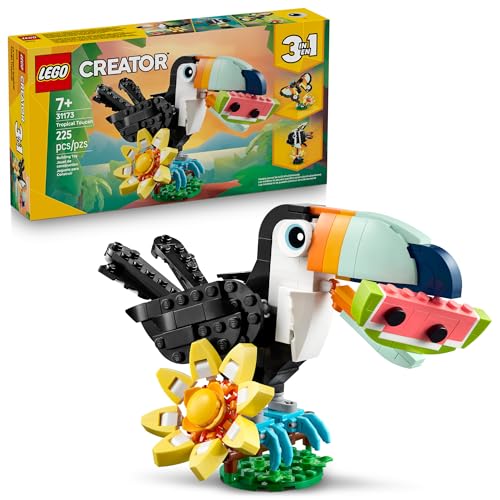 Detalle de LEGO Creator 3 in 1 Wild Animals: Tropical Toucan 31173