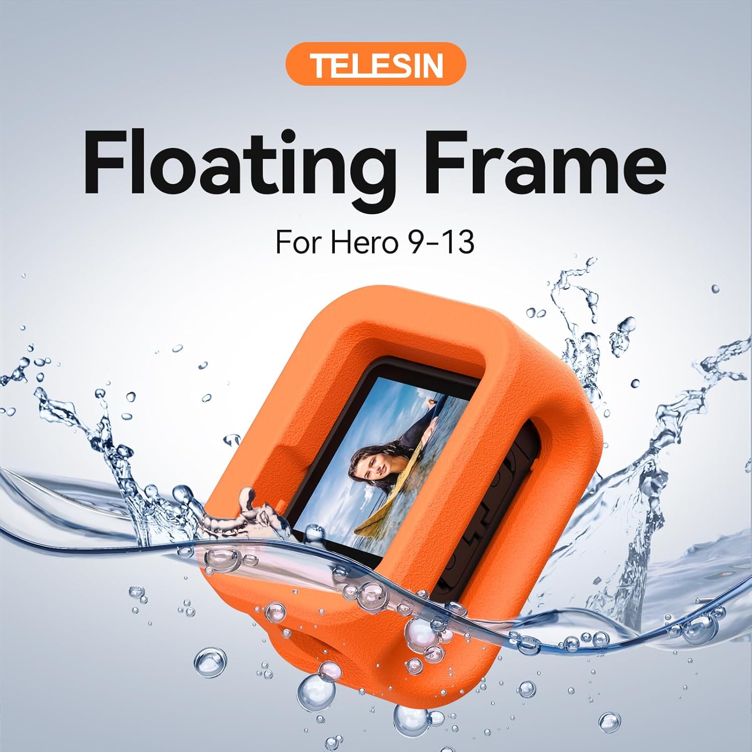 Thumbnail 1 de TELESIN Floaty Case for GoPro 9 to 13