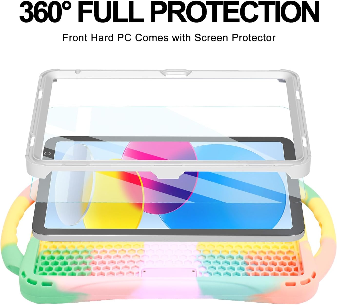 Thumbnail 3 de TOPESCT Kids Case for 10.2in iPad 9th/8th/7th Gen