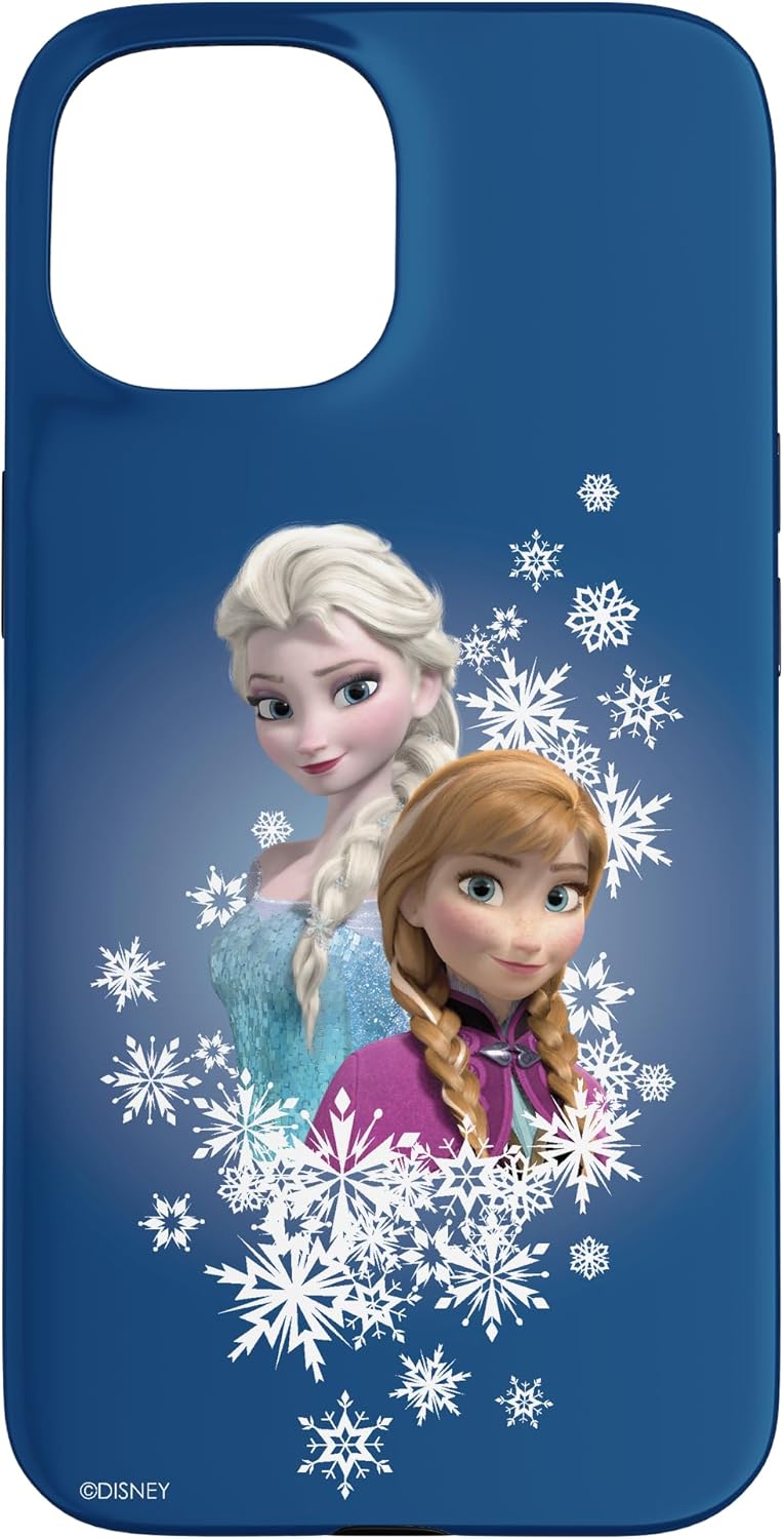 Thumbnail 5 de Coque pour iPhone XR Disney La Reine des Neiges Anna et Elsa – Sisters et flocons de neige